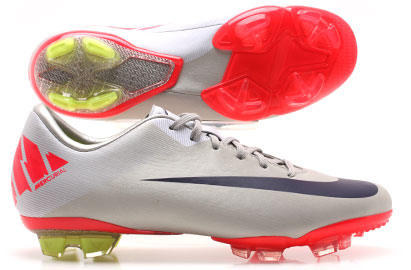 Mercurial Vapor VI FG Kids Football Boots Granite/Pink/White