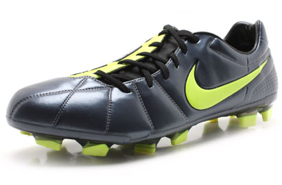Total 90 Laser Elite FG Football Boots Metallic BlueDusk-Neon Ye