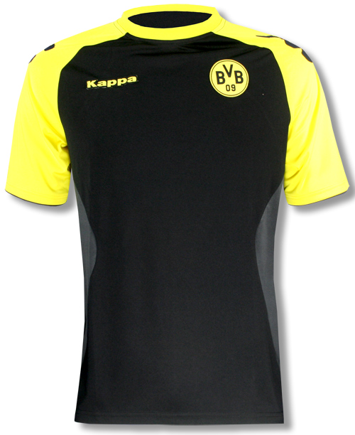 2011-12 Borrusia Dortmund Kappa Training Shirt (Black)