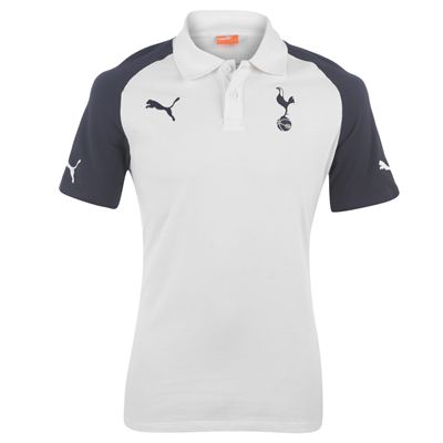 2011-12 Tottenham Puma Polo Shirt (White)