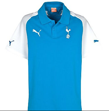 2011-12 Tottenham Puma Polo Shirt (Blue)