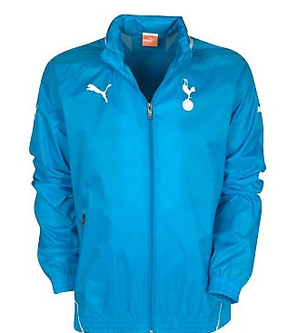 2011-12 Tottenham Puma Rainjacket (Blue)