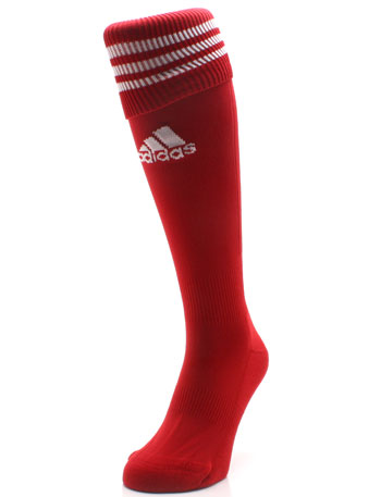 3 Stripe adiSock Red-White
