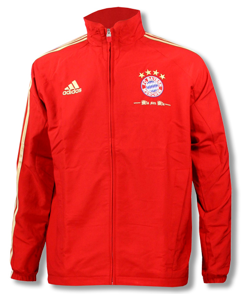 2011-12 Bayern Munich Adidas Travel Jacket (Red)