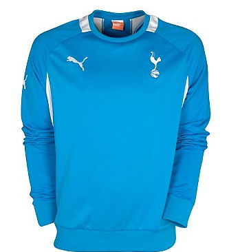2011-12 Tottenham Puma Sweat Top (Blue)