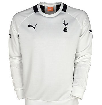2011-12 Tottenham Puma Sweat Top (White)