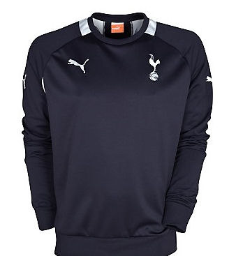 2011-12 Tottenham Puma Sweat Top (Navy) - Kids