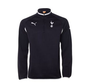 2011-12 Tottenham Puma 1/2 Zip Fleece (Navy)