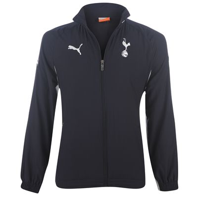 2011-12 Tottenham Puma Woven Jacket (Navy) - Kids