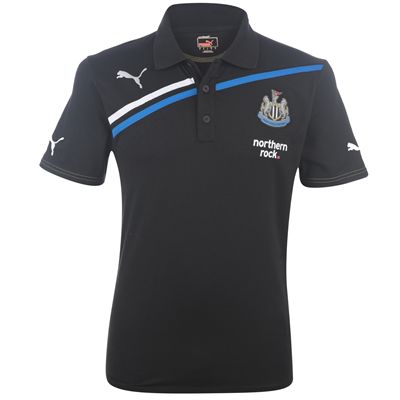 2011-12 Newcastle Puma Polo Shirt (Black)