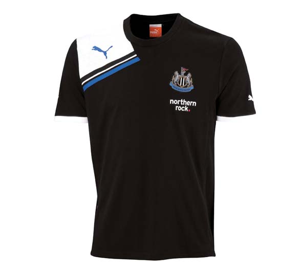 2011-12 Newcastle Puma Soft Training Tee (Black)