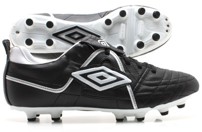 Speciali Premier HG Football Boots Blk-White