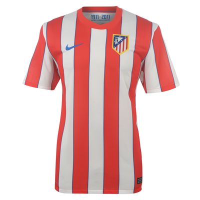 2011-12 Athletico Madrid Home Nike Football Shirt