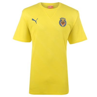 2011-12 Vilarreal Home Puma Football Shirt