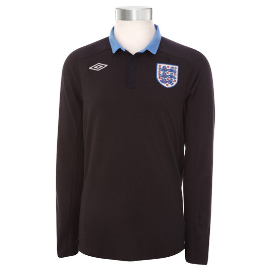 2011-12 England Euro 2012 L/S Away Shirt (Kids)