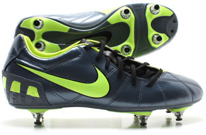 Total 90 Shoot III SG Football Boots Metallic BlueDusk/Neon Yell