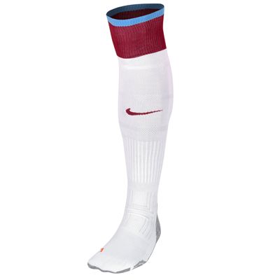 2011-12 Aston Villa Away Nike Football Socks