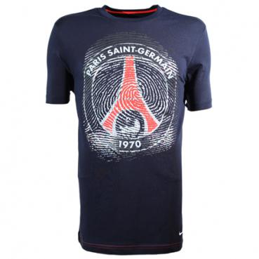 2011-12 PSG Nike Core Eiffel Tower Tee (Navy)