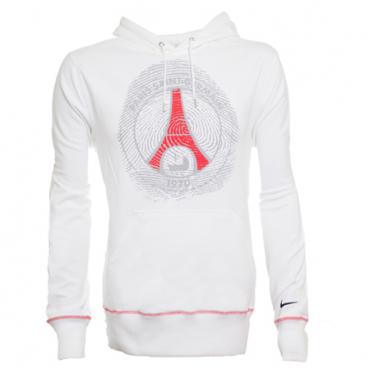 2011-12 PSG Nike Core Hooded Top (White)