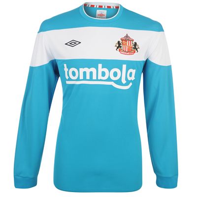 2011-12 Sunderland Umbro Away Long Sleeve Football Shirt