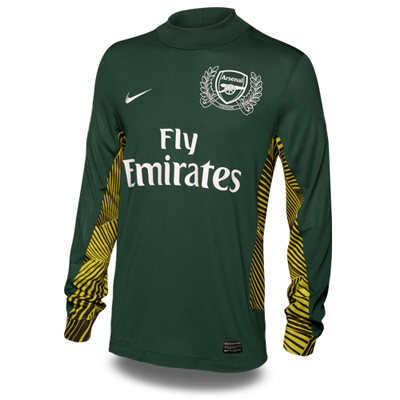 2011-12 Arsenal Away Nike Goalkeeper Shirt