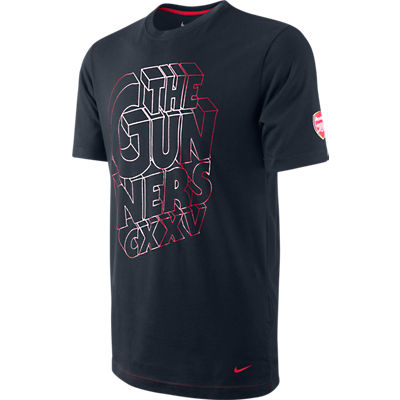2011-12 Arsenal Nike Core Tee (Navy)