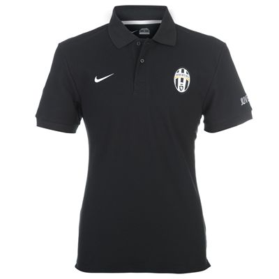 2011-12 Juventus Nike Polo Shirt (Black)