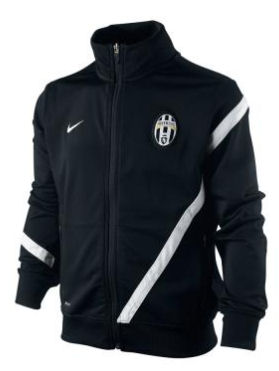 2011-12 Juventus Nike Sideline Jacket (Black) - Kids