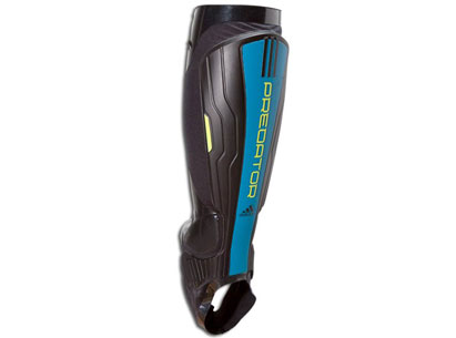 Predator XI Shin Guards Black-Sharp Blue-Electricity