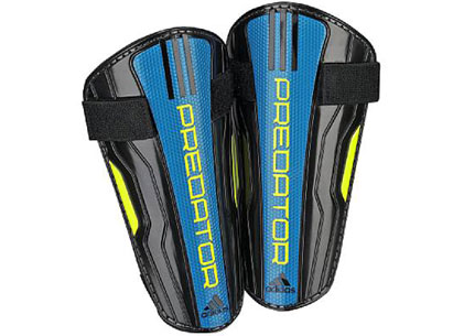 Predator Lite Shin Guards Black-Sharp Blue-Electricity