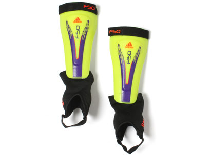 F50 Replique Shin Guards Electricity-Purple