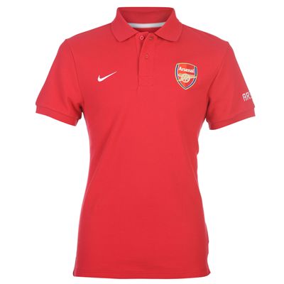 2011-12 Arsenal Nike Polo Shirt (Red)