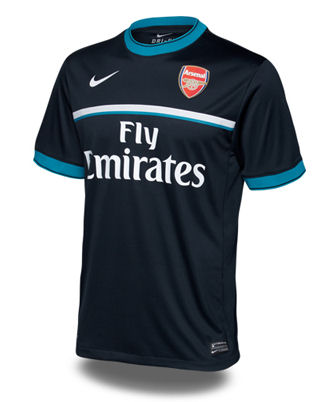 2011-12 Arsenal Nike Pre-Match Training Jersey (Black)