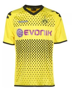 2011-12 Borussia Dortmund Kappa Home Football Shirt