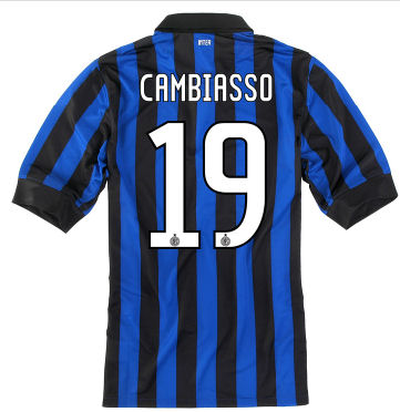 2011-12 Inter Milan Nike Home Shirt (Cambiasso 19)