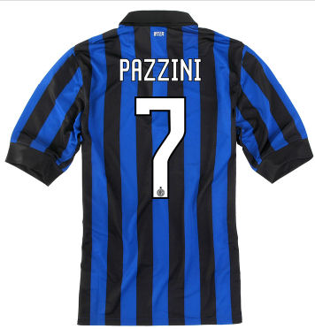2011-12 Inter Milan Nike Home Shirt (Pazzini 7)