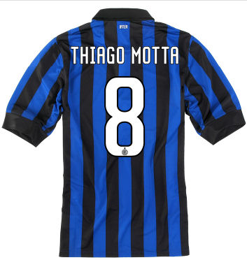 2011-12 Inter Milan Nike Home Shirt (Thiago Motta 8)