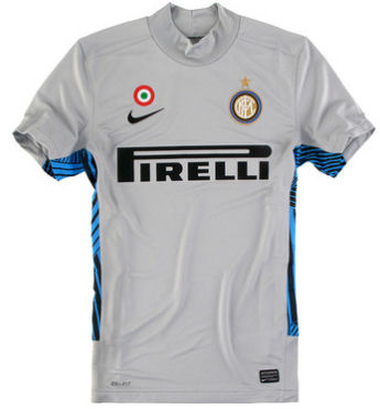 2011-12 Inter Milan Home Nike Goalkeeper Shirt (Grey)