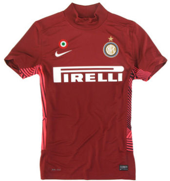 2011-12 Inter Milan Home Nike Goalkeeper Shirt (Red)