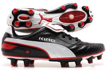 Esito Finale FG Football Boots Black - White - Red