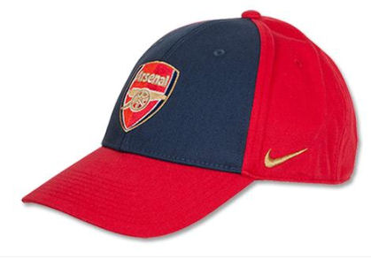 2011-12 Arsenal Nike Core Baseball Cap (Red-Navy)