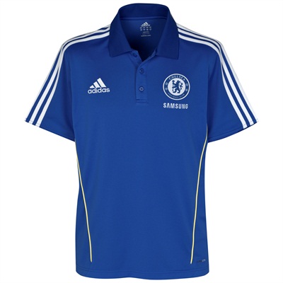 2011-12 Chelsea Training Polo Shirt (Blue)
