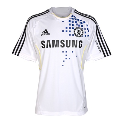 2011-12 Chelsea Adidas Training Jersey (White) - Kids