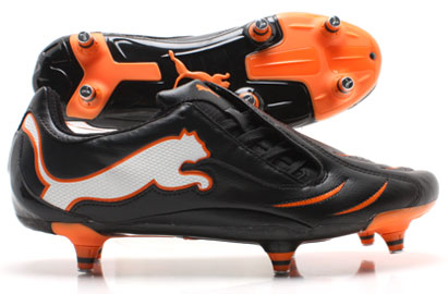 PowerCat 3.10 SG Football Boots Black-Orange
