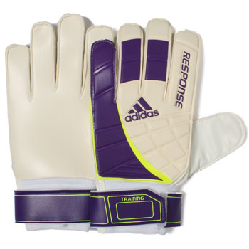 Response Training Goalkeepers Gloves White/purple