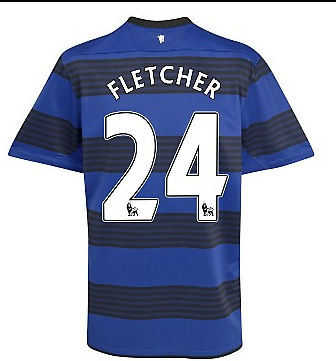 2011-12 Man Utd Nike Away Shirt (fletcher 24)