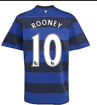 2011-12 Man Utd Nike Away Shirt (Rooney 10)