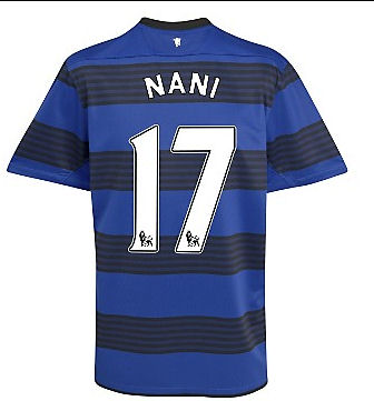 2011-12 Man Utd Nike Away Shirt (Nani 17)