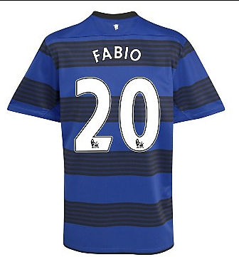 2011-12 Man Utd Nike Away Shirt (Fabio 20)