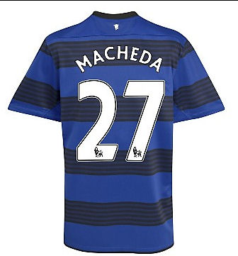 2011-12 Man Utd Nike Away Shirt (Macheda 27)